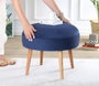 Atelier Del Sofa Puf Azul Oscuro